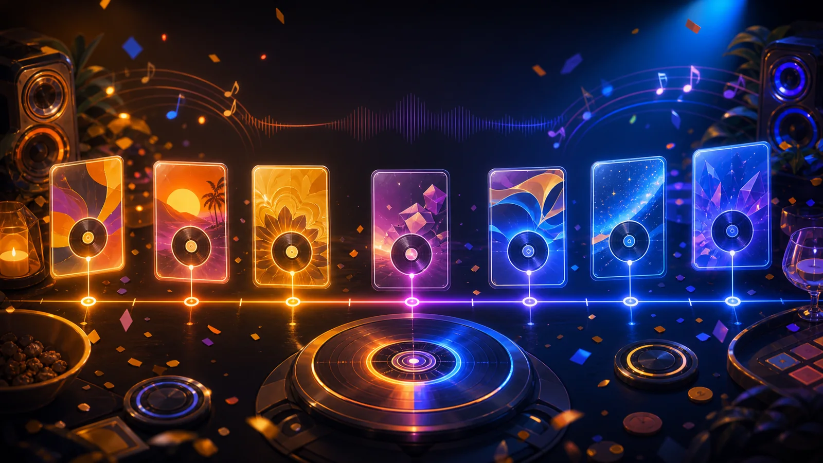 Songline Showdown music party artwork