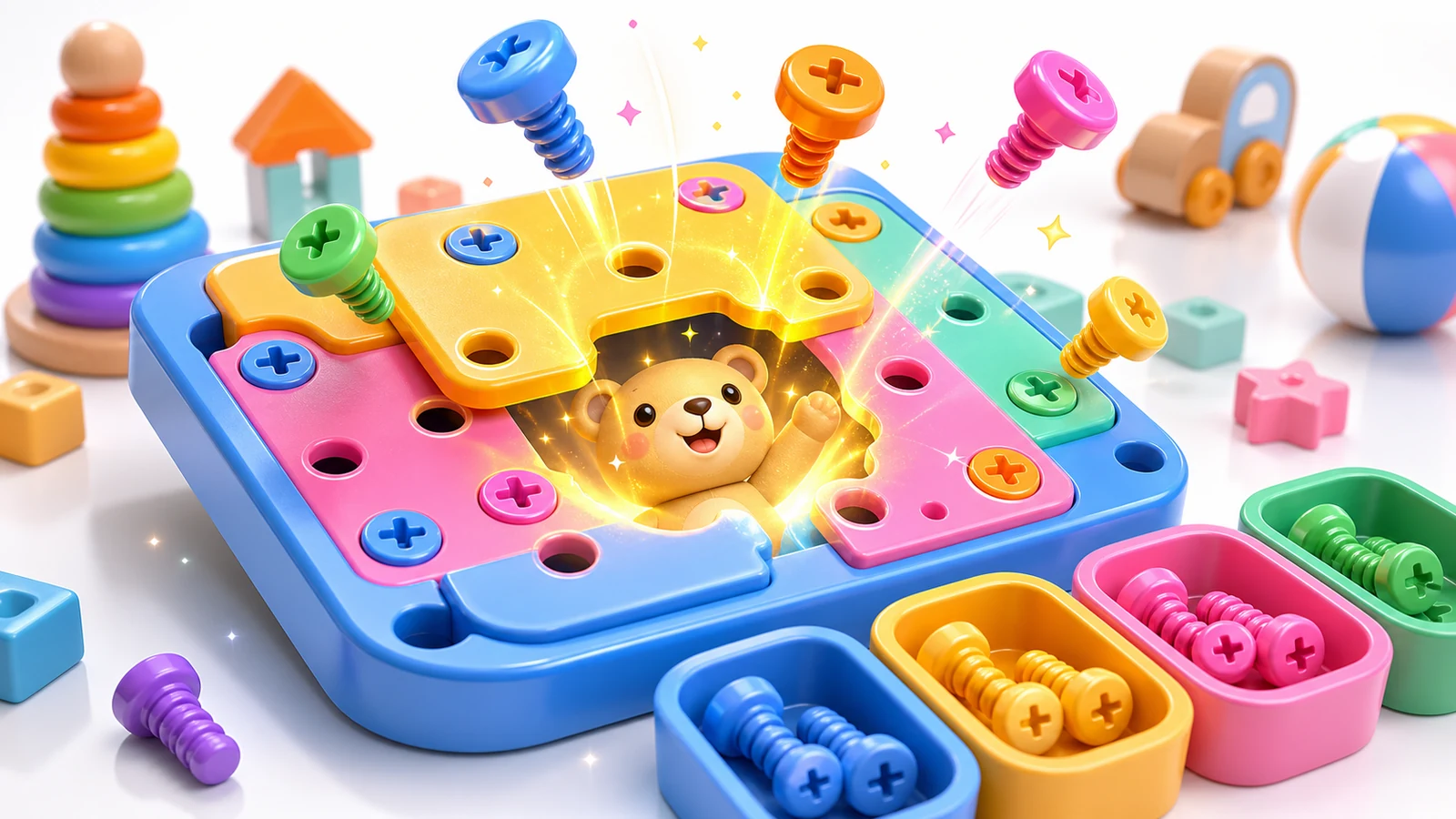 Toybox Tangle playtest artwork